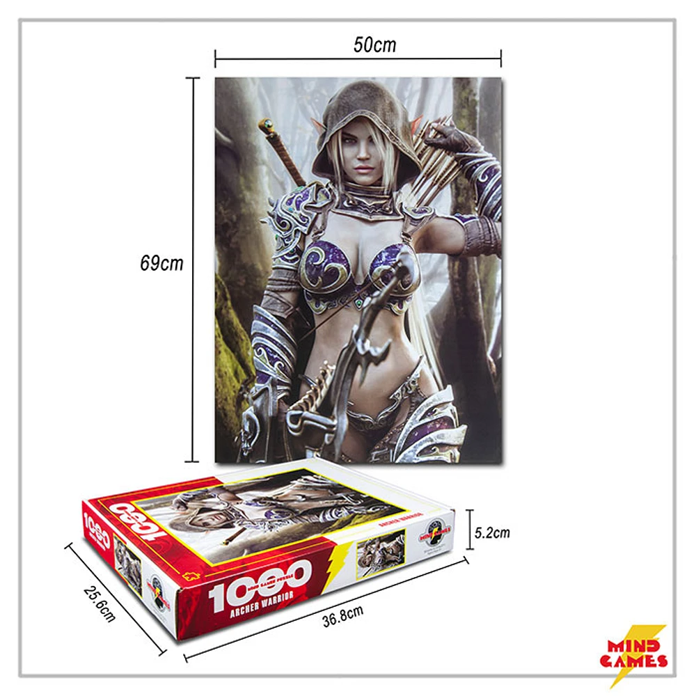 Archer Warrior 1000 Pieces Jigsaw Puzzle