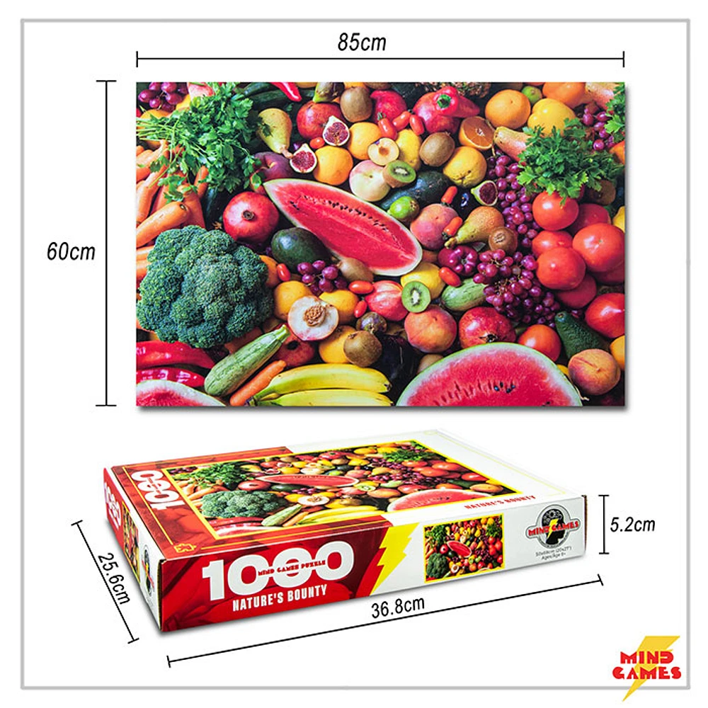 Nature’s Bounty 1000 Pieces Jigsaw Puzzle