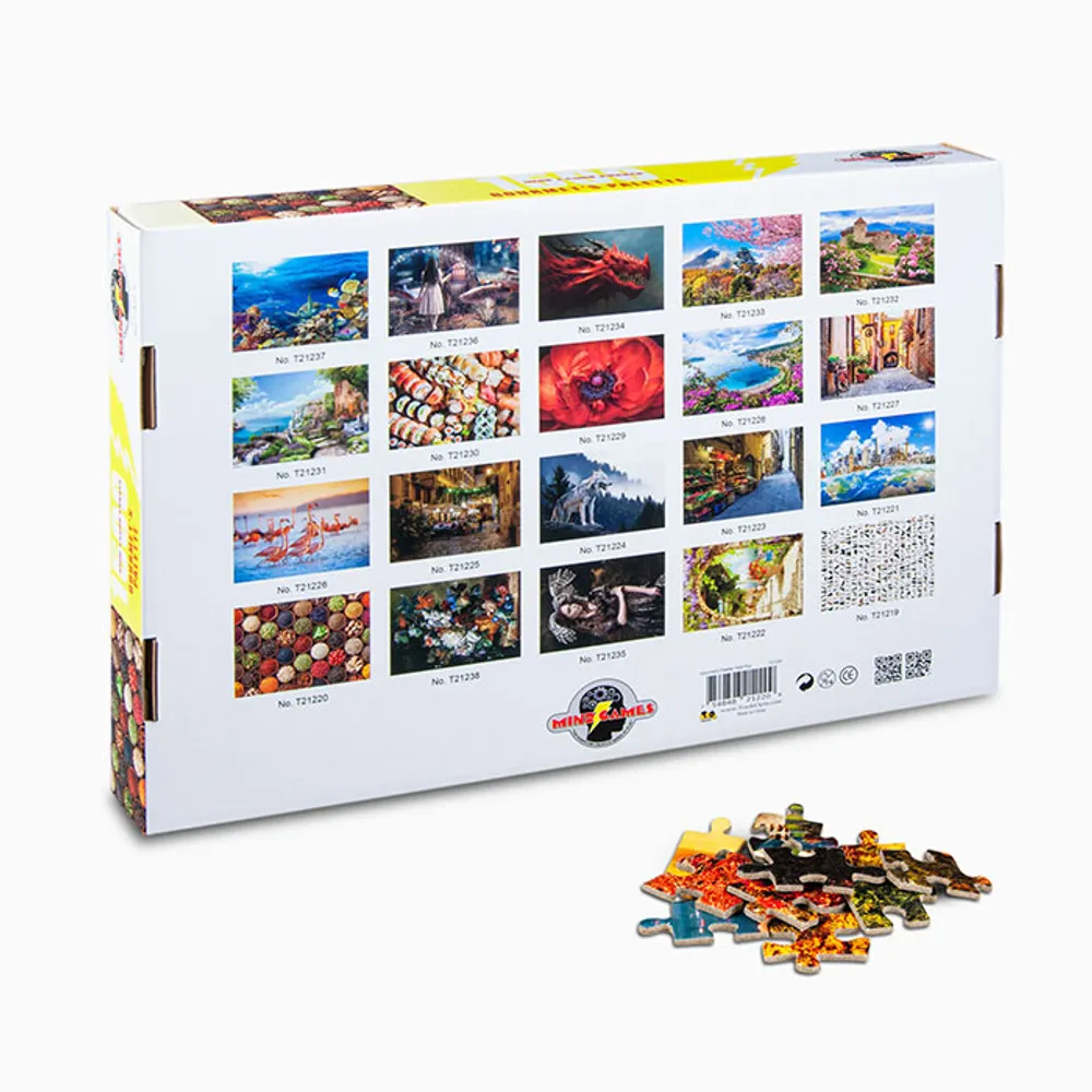 Gourmet’s Palette 1500 Pieces Jigsaw Puzzle