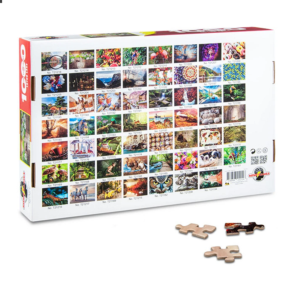 Lotus Lake 1000 Pieces Jigsaw Puzzle