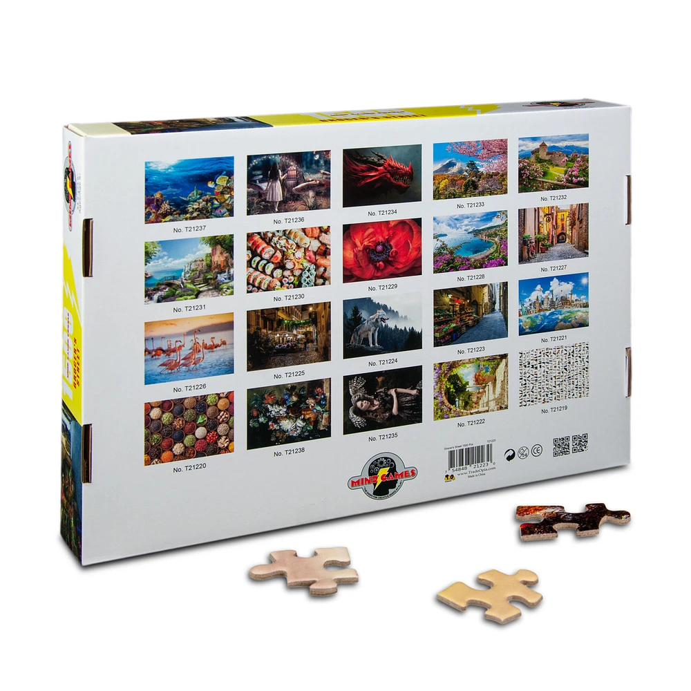 Grocer’s Street 1500 Pieces Jigsaw Puzzle