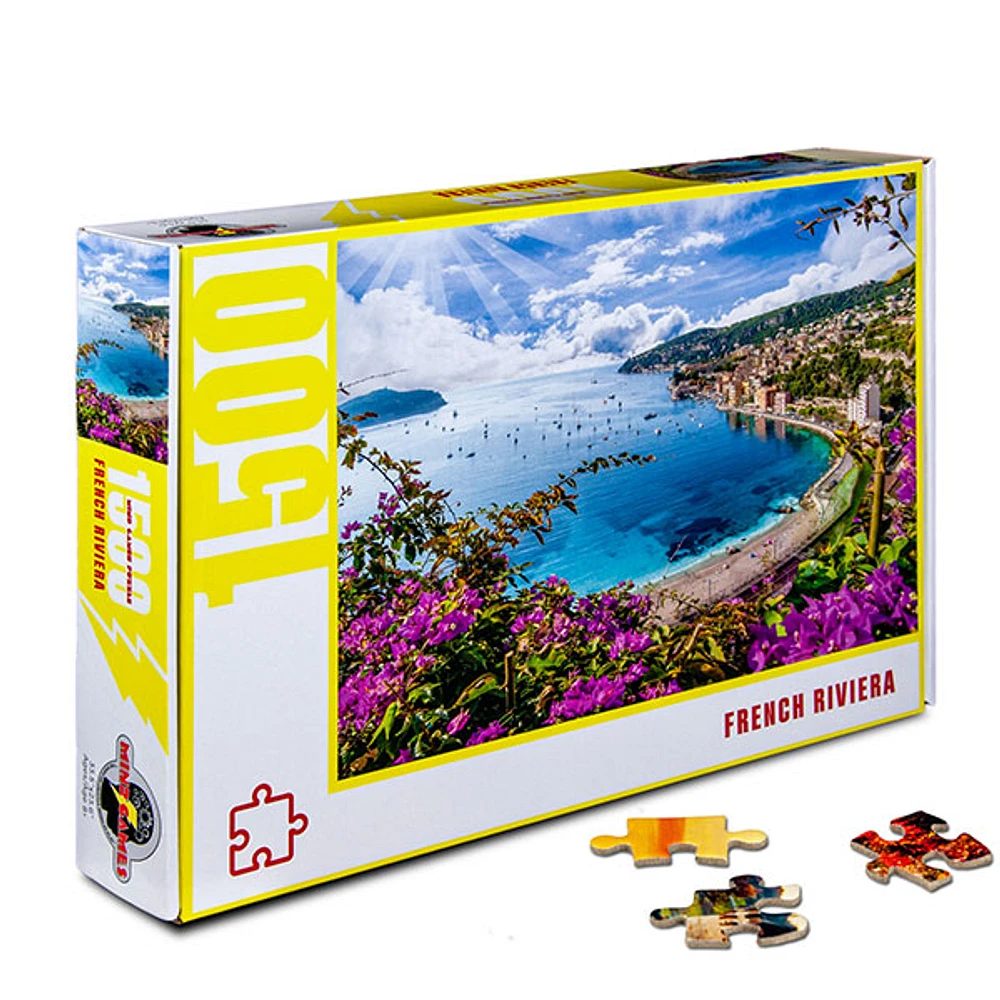 French Riviera 1500 Pieces Jigsaw Puzzle