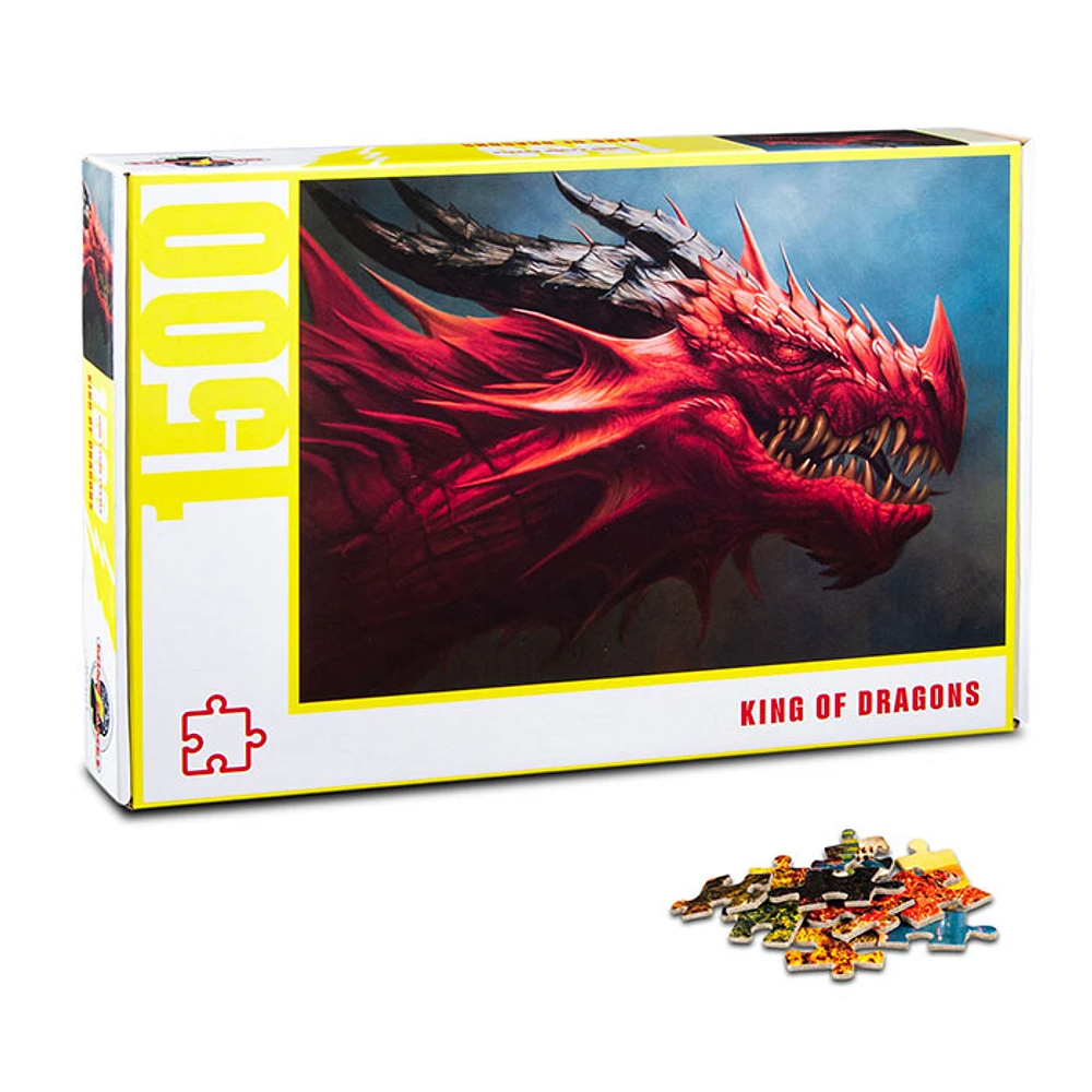 King Of Dragons 1500 Pieces Jigsaw Puzzle