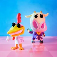 Funko Pop! cow and chicken chicken