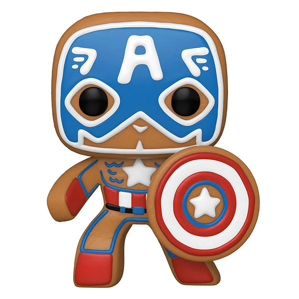 Mind Games Funko Pop Marvel: Holiday - Captain America Snowman Vinyl Figure