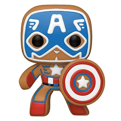 Funko Pop! Marvel Holiday Captain America Snowman