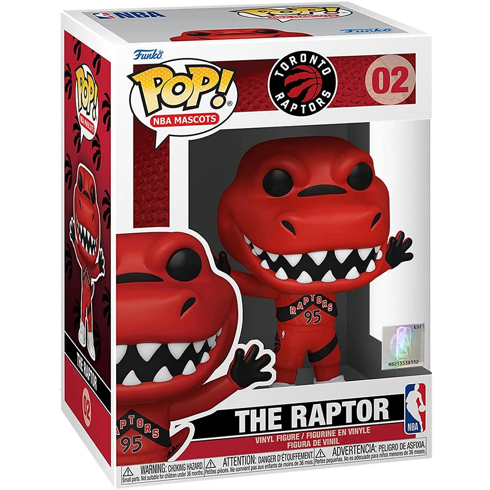 Funko Pop! nba mascots raptor newpose