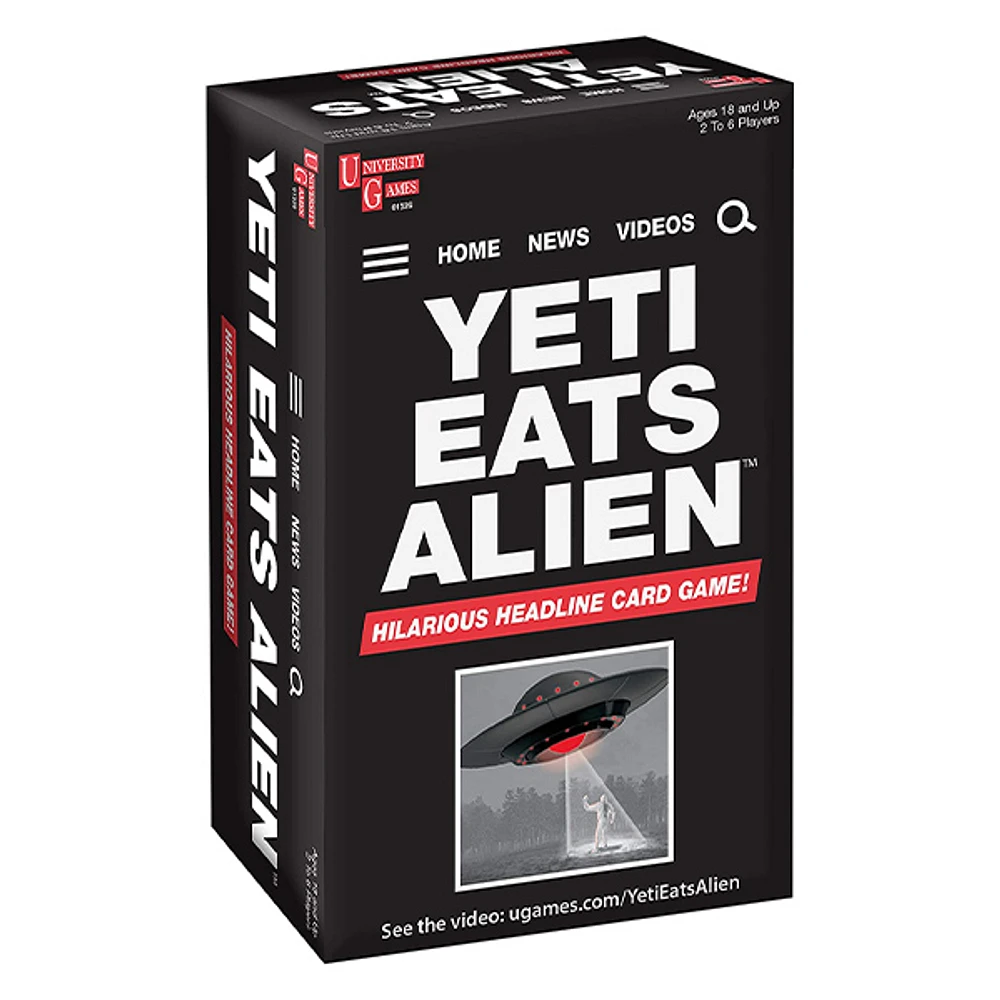 Yeti Eats Alien Party Game