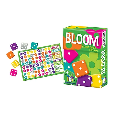 Bloom – The Colorful Wild Flower Roll and Write Dice Game