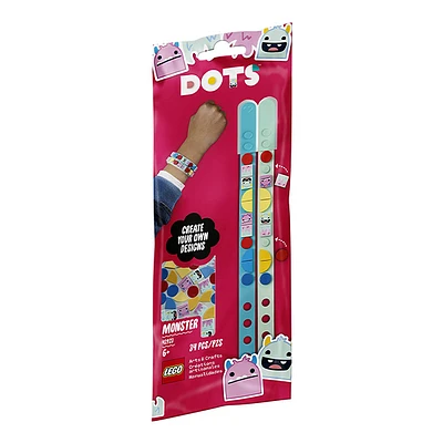 LEGO DOTS Monster Bracelets 41923 DIY Craft Kit (34 Pieces)