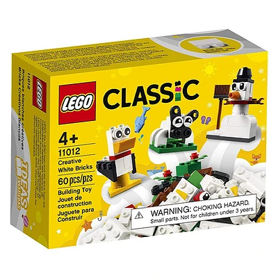 LEGO CLASSIC’s Creative White Bricks 11012 (60Pcs)