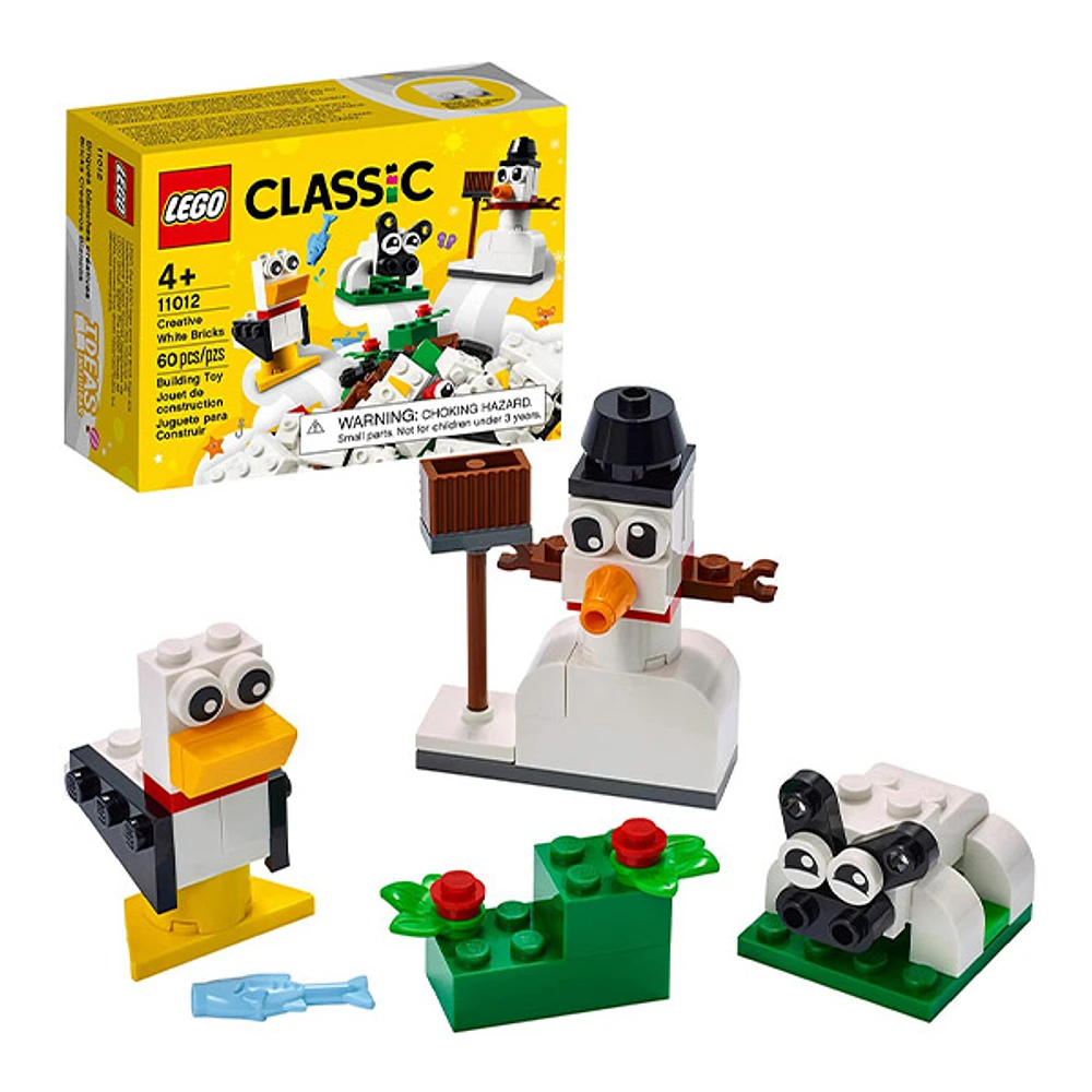 LEGO CLASSIC’s Creative White Bricks 11012 (60Pcs)