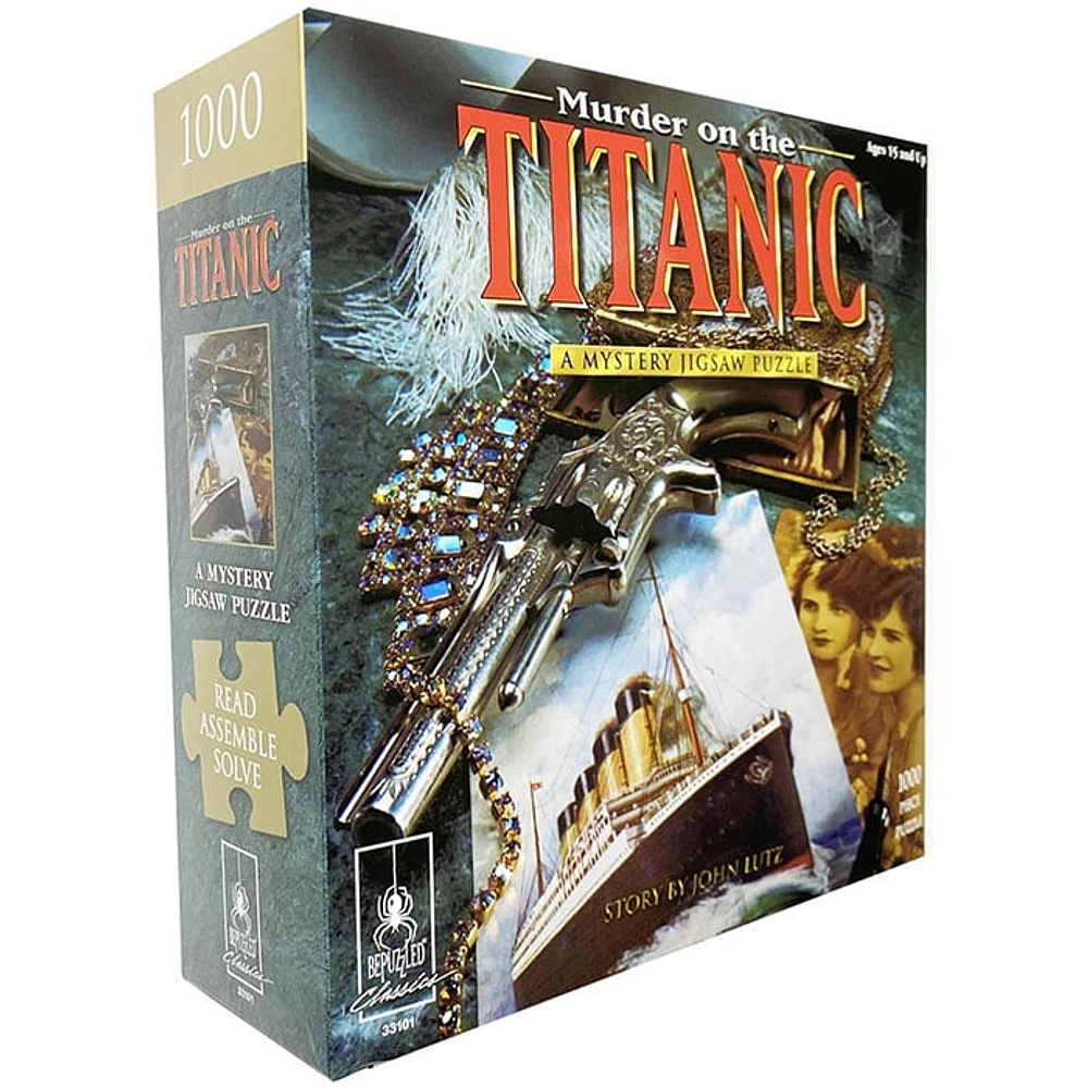 Murder on the Titanic – A Mystery Jigsaw Puzzle 1000 pcs