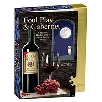 Classic Mystery Jigsaw Puzzle – Foul Play & Cabernet