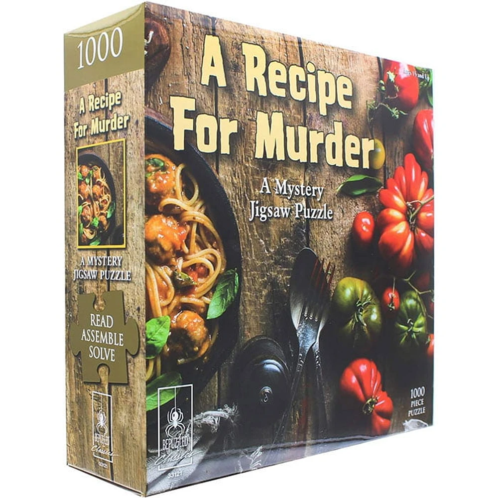 Recipe for Murder – A Mystery Jigsaw Puzzle 1000 pcs