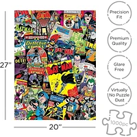 Batman Collage 1000 Piece Jigsaw Puzzle