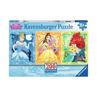 Beautiful Disney Princesses – Jigsaw Puzzle – 200 pcs Panorama