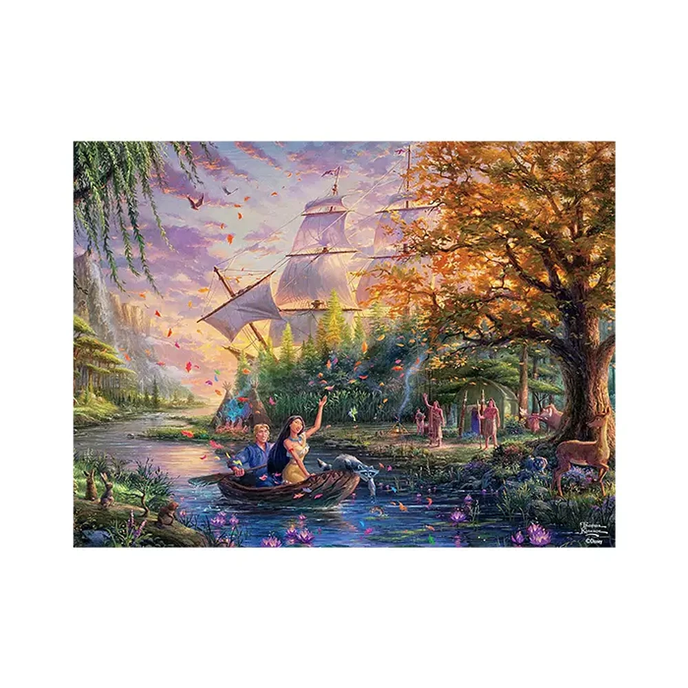 Thomas Kinkade Disney – Pocahontas – 750 Piece Puzzle