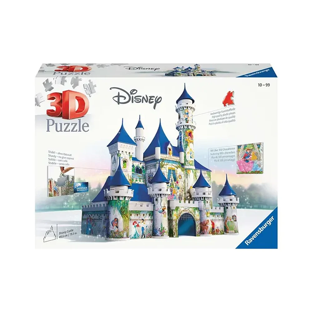 3D Disney Castle – 3D Jigsaw Puzzle – 216 pcs