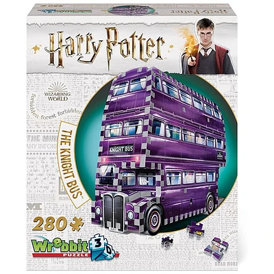 Harry Potter The Knight Bus 3D Jigsaw Puzzle – 280 Pieces