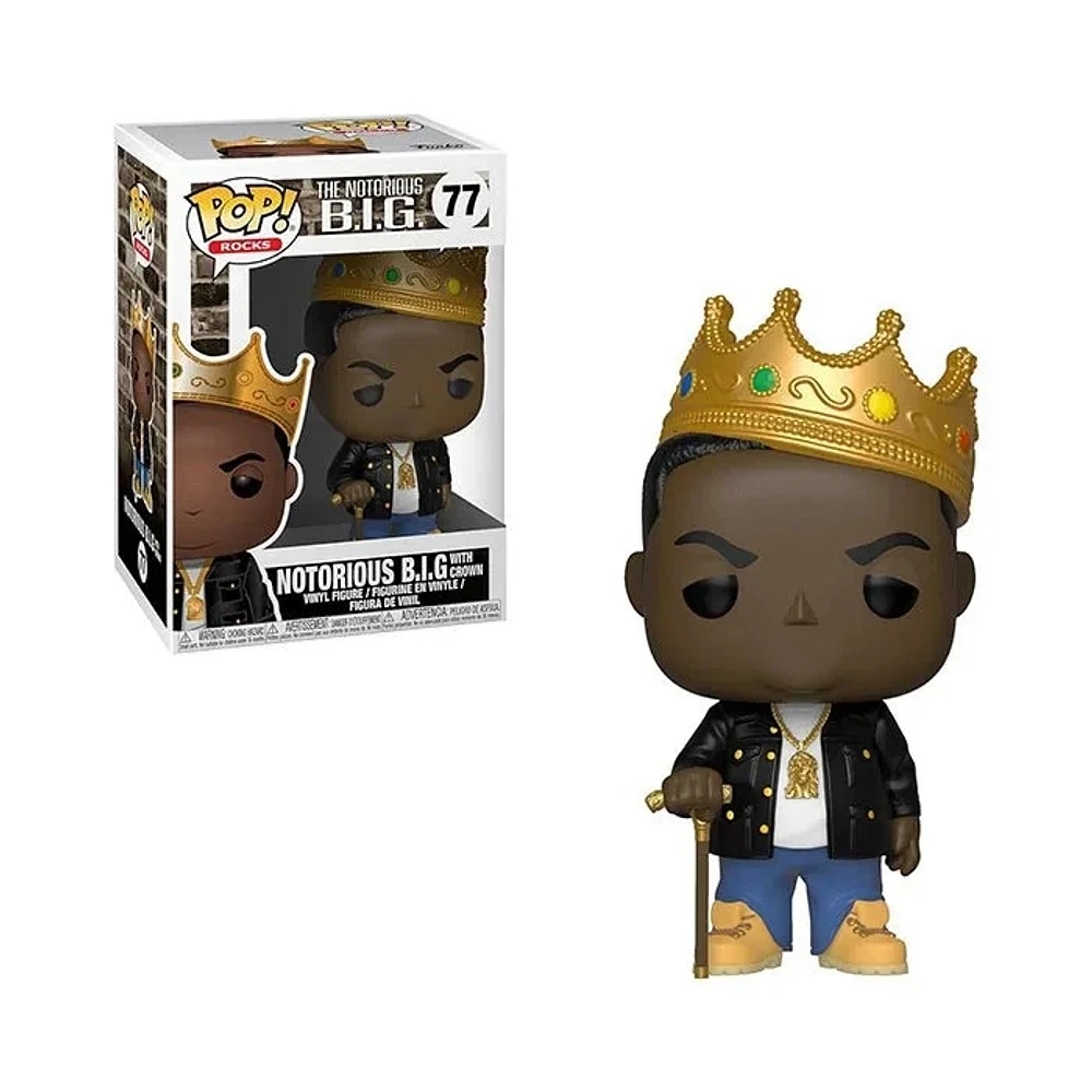 Funko Pop! Rocks Music-Notorious B.I.G. With Crown