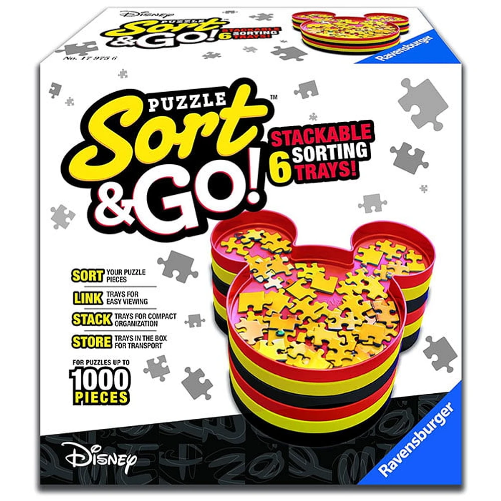 Ravensburger Mickey Mouse Sort And Go Jigsaw Puzzle Accessory