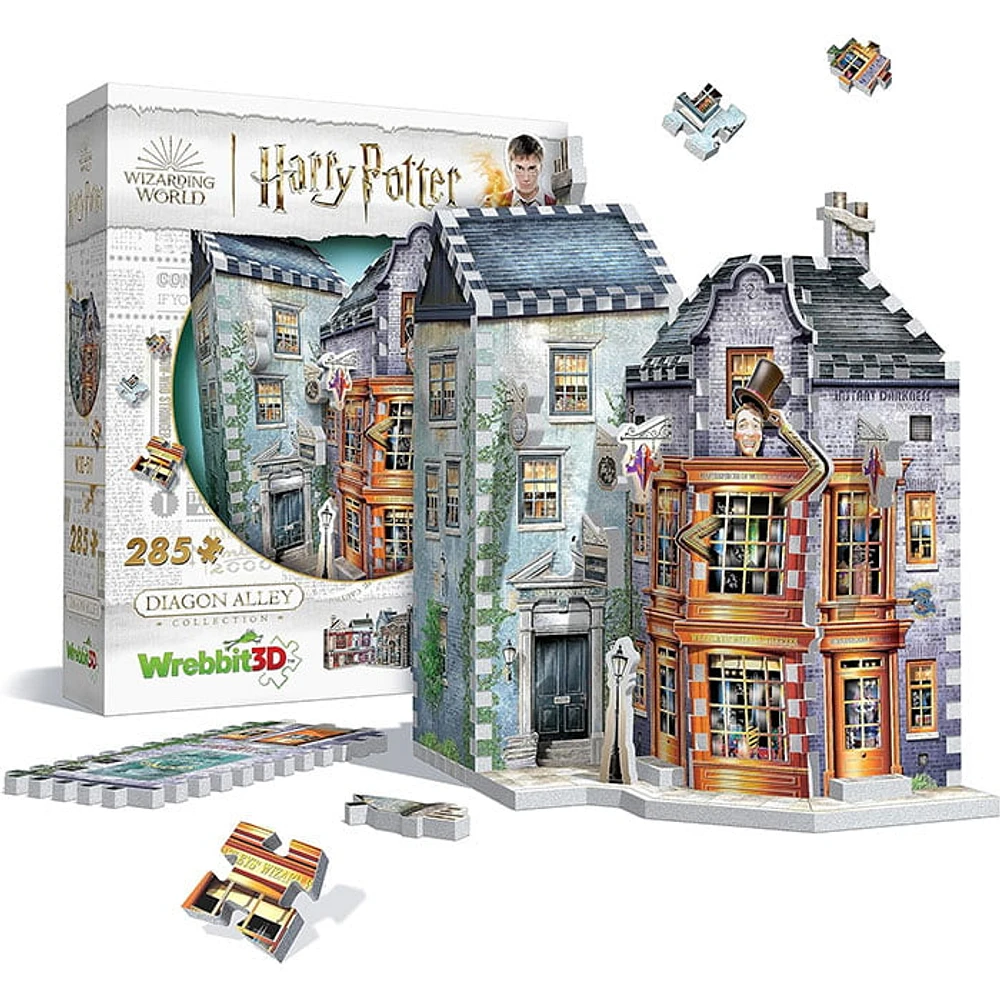 Harry Potter Weasleys’ Wizard Wheezes & Daily Prophet 3D Jigsaw Puzzle – 280 Pieces