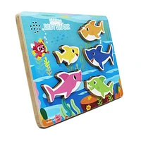 Pinkfong Baby Shark Wooden Sound Puzzle