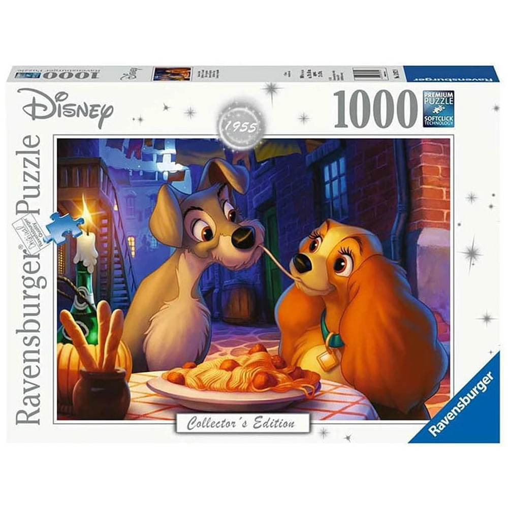 Ravensburger Disney Lady and the Tramp 1000 Piece Jigsaw Puzzle