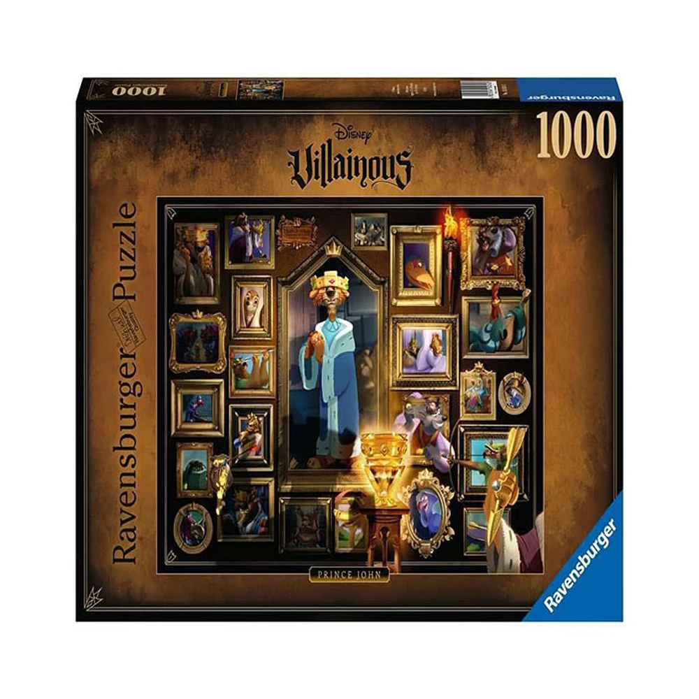 Disney Villainous: Prince John Jigsaw Puzzle 1000 pcs