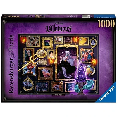 Ravensburger Disney Villainous Ursula 1000 Piece Jigsaw Puzzle