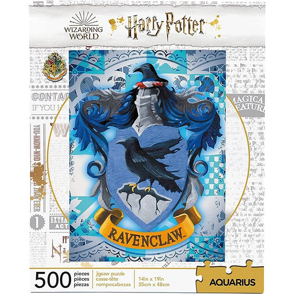 Harry Potter Puzzle Ravenclaw Crest (500 Piece Jigsaw Puzzle)