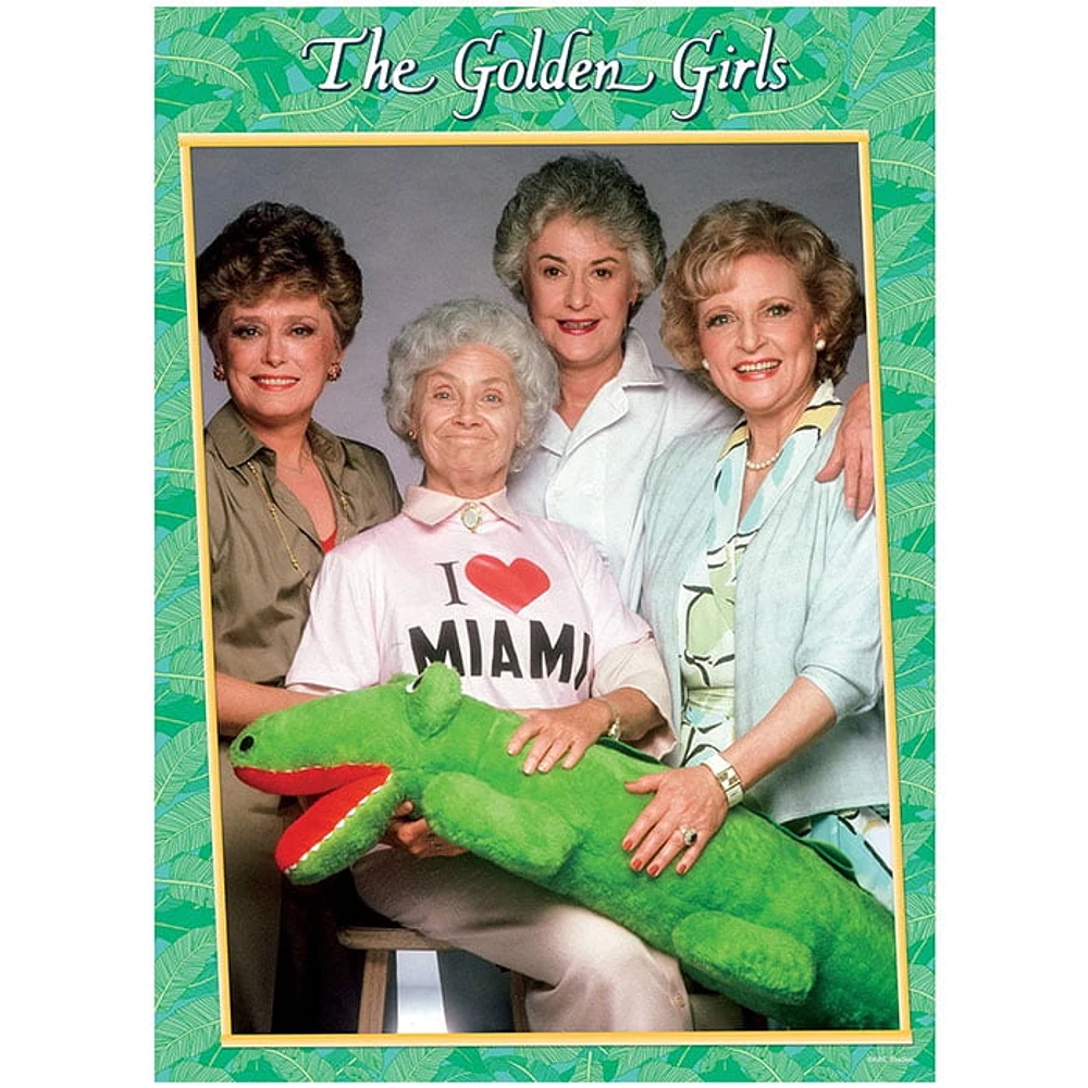 USAOPOLY The Golden Girls I Heart Miami 1000 Piece Jigsaw Puzzle