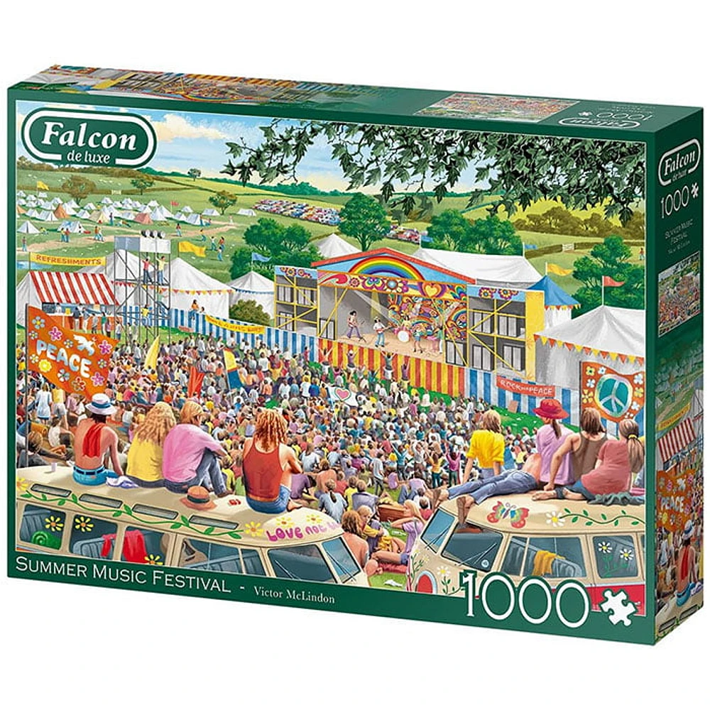 Falcon Deluxe Summer Music Festival 1000 Pieces Jigsaw Puzzle