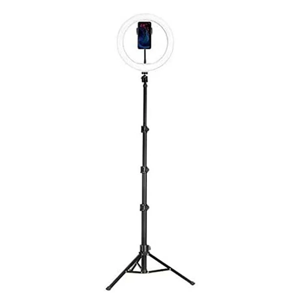 Tradeopia Selfie Ring Light for Camera and Mobile Phone for Live Stream 10 Inch