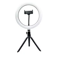 Tradeopia Selfie Ring Light for Camera and Mobile Phone for Live Stream 10 Inch