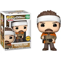 Funko Pop! Parks and Rec Hunter Ron Bandaged Chase Edition