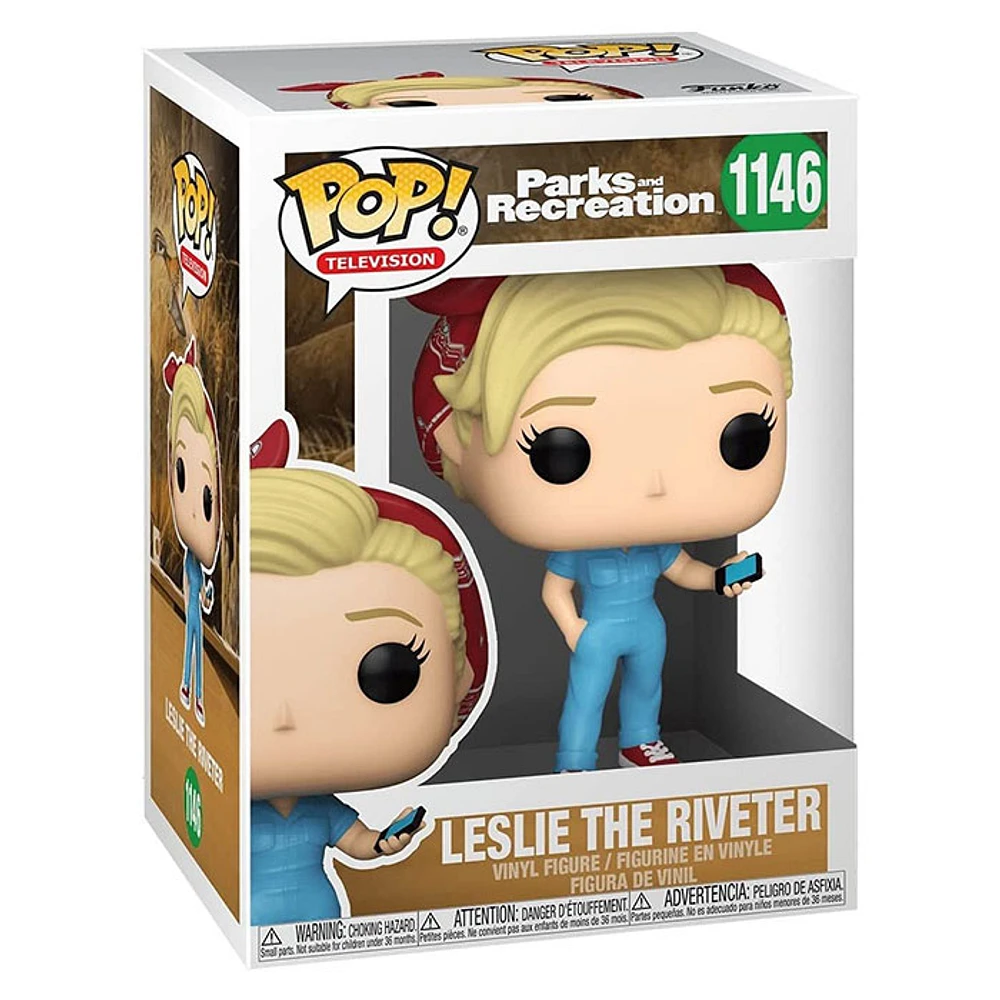 Funko Pop! Parks and Rec Leslie the Riveter