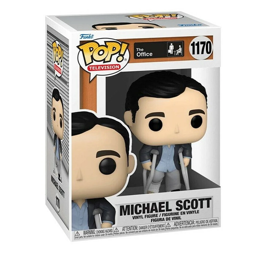 Funko Pop! TV The Office Michael Standing with Crutches