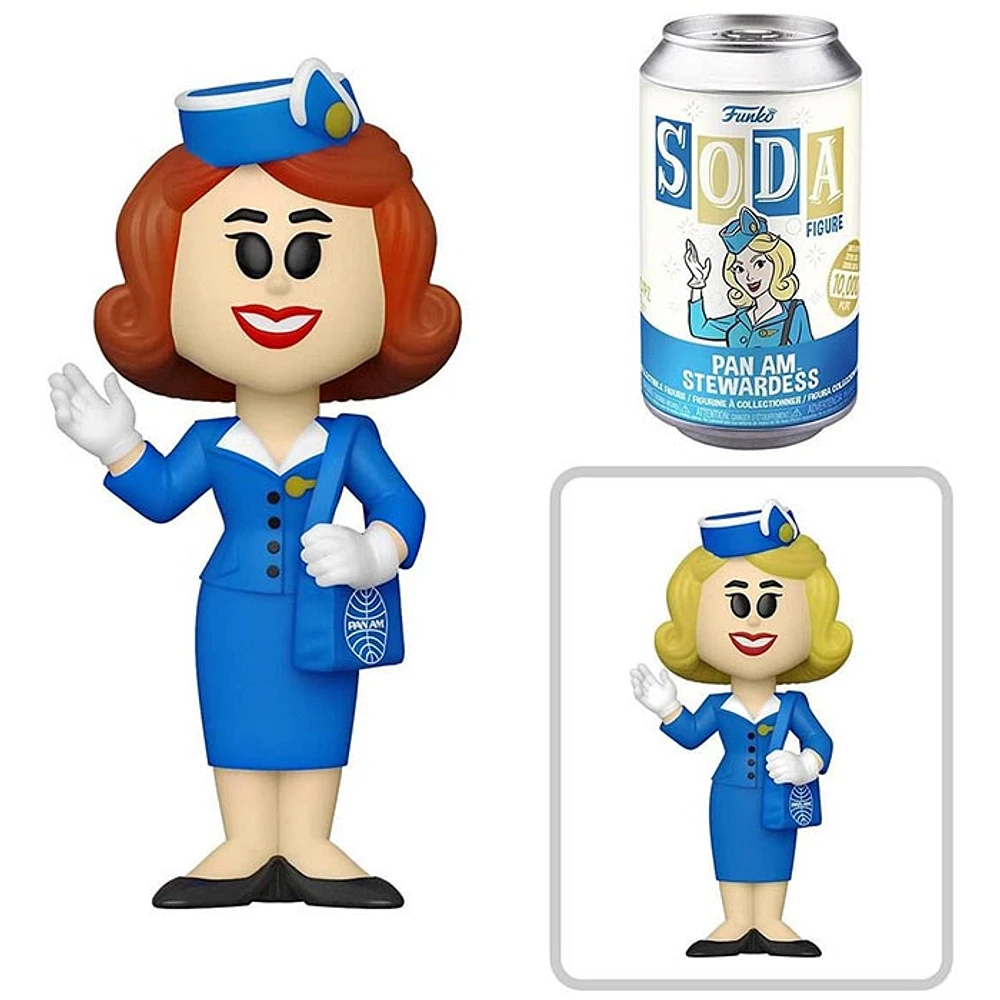 Funko Pop! Soda Pan Am Stewardess (Styles May Vary)