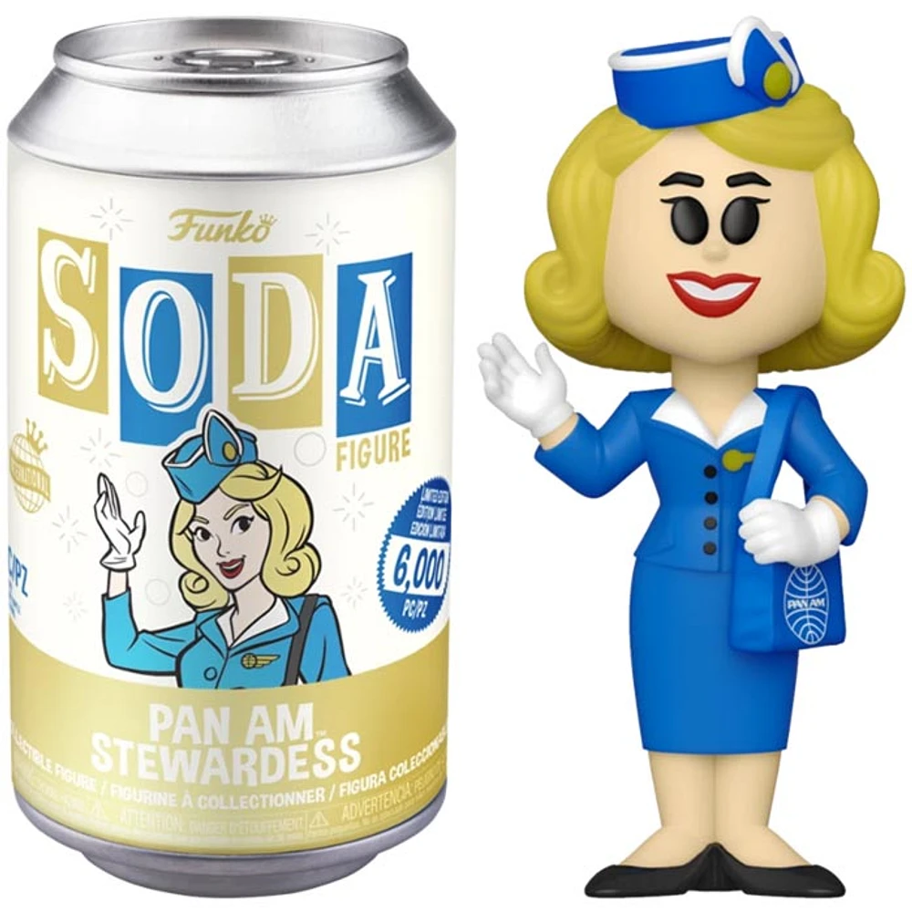 Funko Pop! Soda Pan Am Stewardess (Styles May Vary)