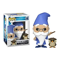 Funko Pop! Disney Sits Merlin with Archimedes