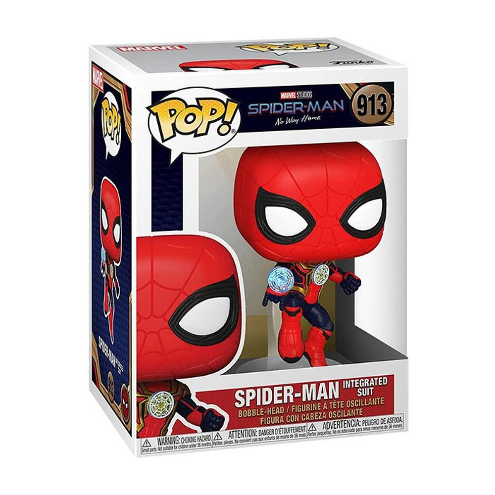 Funko Pop! Marvel Spider-Man No Way Home Spider-Man Integrated Suit