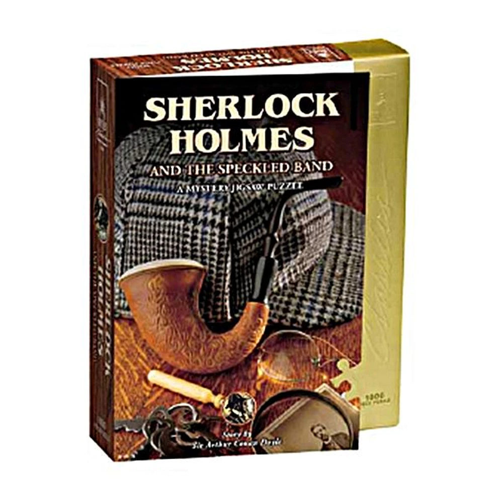 Sherlock Holmes and the Speckled Band – A Mystery Jigsaw Puzzle 1000 pcs