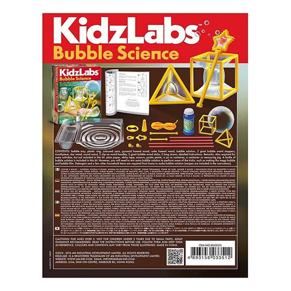 BUBBLE SCIENCE