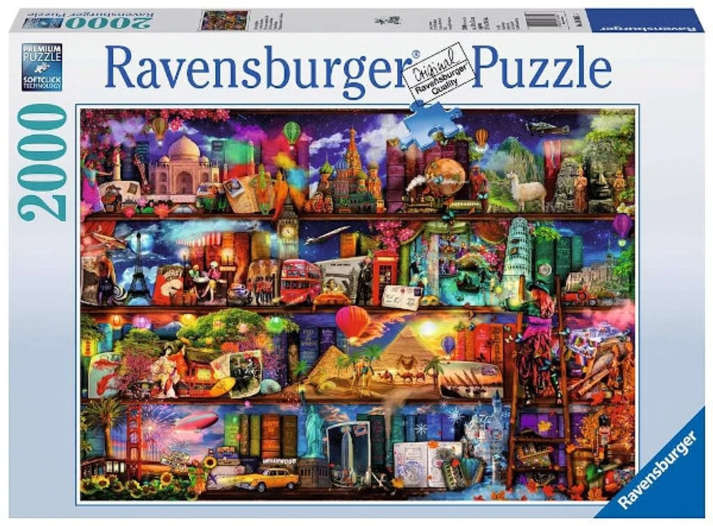 World of Books Jigsaw Puzzle 2000 pcs