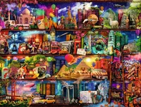 World of Books Jigsaw Puzzle 2000 pcs