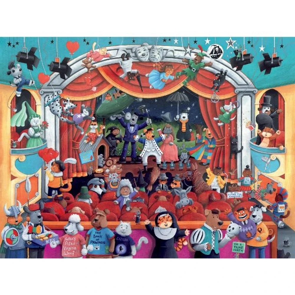 Paws & Claws – Theater – 300 Piece Puzzle