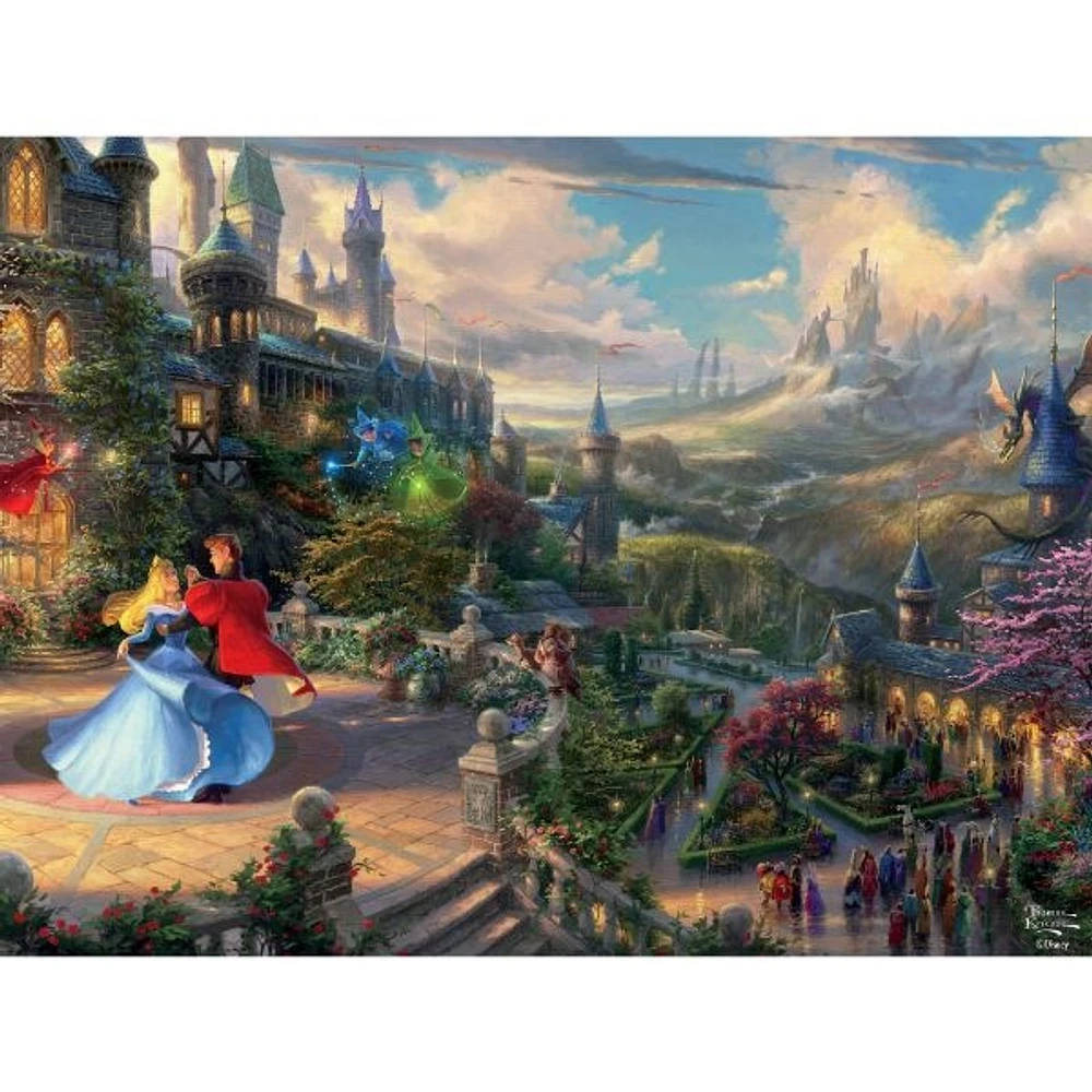 Thomas Kinkade Disney – Sleeping Beauty Enchanting – 750 Piece Puzzle