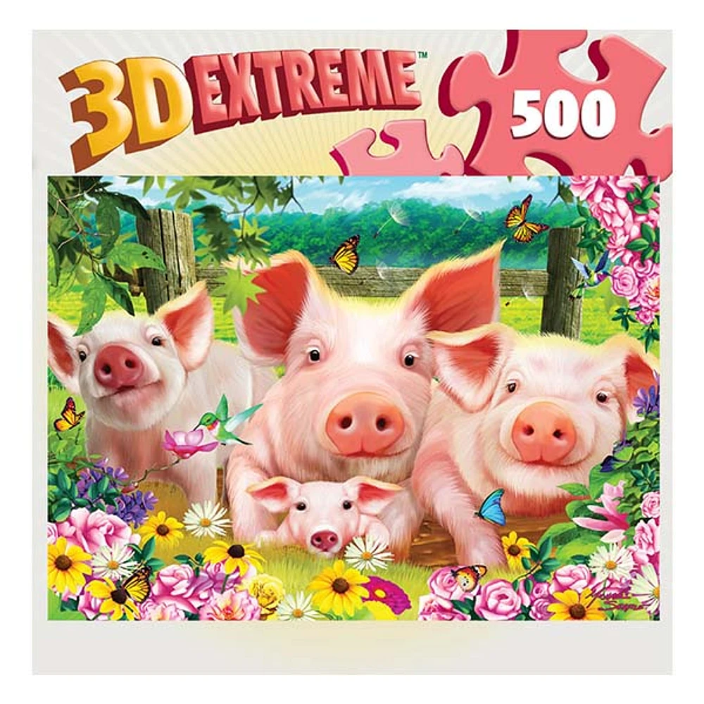 Piglet Patch 500 Pieces Jigsaw Puzzle